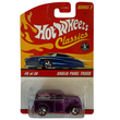 Hot Wheels Classics Series 2 – Anglia Panel Truck – #8 of 30 – Spectraflame Purple – Retro-Style Panel Van – Real Rider 5-Spoke Redline Wheels – 2005 Mattel Release