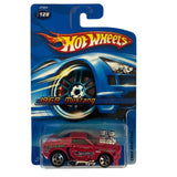 Hot Wheels 1968 Mustang 2005 #128 – “El Segundo Shaker” PINK Drag Car – Classic Ford Muscle Die-Cast – Mint on Card