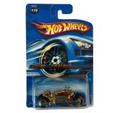 Hot Wheels Dodge Tomahawk – 2006 First Editions #176 – Gold & Chrome Motorcycle – Concept V10 Powerbike – Rare Collector Die-Cast