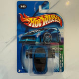 Hot Wheels Fatbax 2005 Corvette – 2004 First Editions #095 – Blue Widebody Muscle – FATBAX Series – Bold Stance Collector Favorite