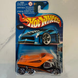 Hot Wheels Cabbin’ Fever – 2003 Work Crewsers #186 – Planet Hot Wheels Series – Bold Orange Cab Design – Workhorse Fantasy Hauler – Rare MOC