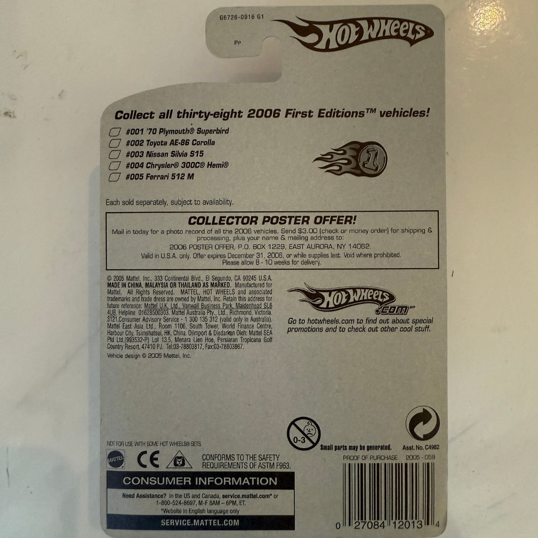Hot Wheels Poison Arrow – 2005 First Editions #059 – X-Raycers 9/10 – Transparent Green Fighter Jet – Rare Aircraft Casting – Mattel Fantasy Flight Series